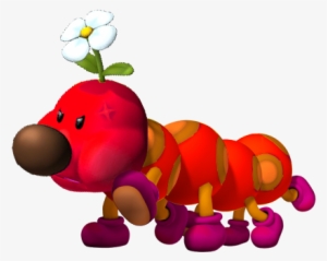 Red Wiggler Mario