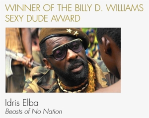 Winner Of The Billy D - Idris Elba Films