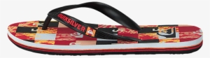 Quiksilver Men Rubber Qs Molokai Check R M Sndl Black/red/black - Molokai