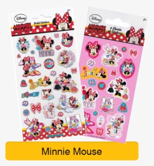 Paper Projects Character Stickers Minnie Mouse