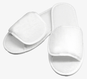 Regent Open Toe Slippers Terry Velour One Size Fits - Slipper