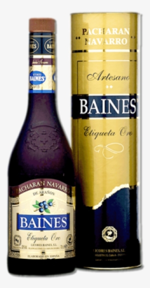 Pacharan Etiqueta Oro Baines