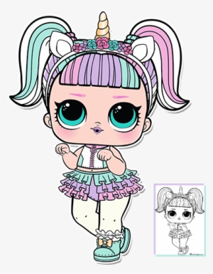Unicorn Series 3 L - Lol Surprise Png Unicorn
