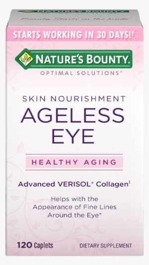 Ageless Eye Advanced Verisol® Collagen‡ - Nature Bounty Prenatal Vitamin