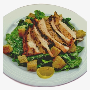 A Grilled Salad Made For A Spring Day, Be It Indoors - Chicken W Mixed Veg