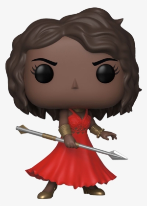 Black Panther Okoye Nycc 2018 Exclusive Pop Vinyl Figure - Okoye Red Dress Funko Pop