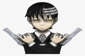 Death The Kid Render On Deviantart Anime Boys Pinterest - Death The Kid