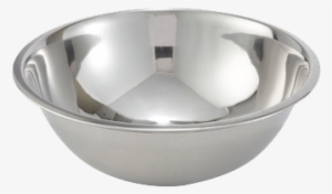 Stainless Steel Mixing Bowl 13-3/4" Diameter 8 Quart - Wok