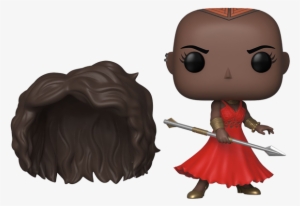 Black Panther Okoye Nycc 2018 Exclusive Pop Vinyl Figure - Okoye Red Dress Funko Pop