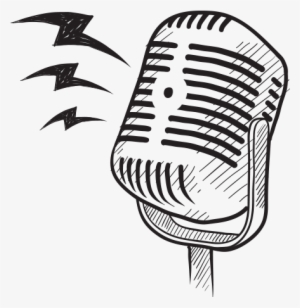Podcast Microphone Png - Microphone Png Cartoon