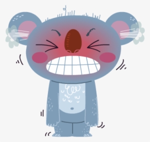 Ree Koala Emoji - Cartoon