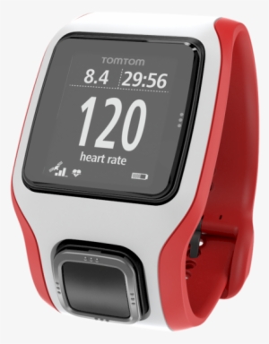 Tomtom Heart Rate Monitor - Tomtom Multi-sport Cardio Gps Watch (red/white)