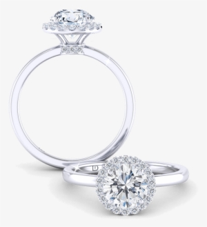 New York Halo - Danhov Per Lei Engagement Ring