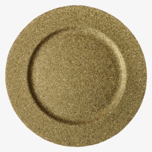 12 Inch Gold Glitter Stars Lacquer Charger