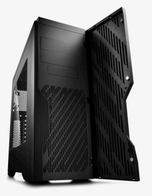 Odd-free Metallic Front Panel Provides A Sleek Vibe - Deepcool Dukase V2 Atx Mid Tower Case