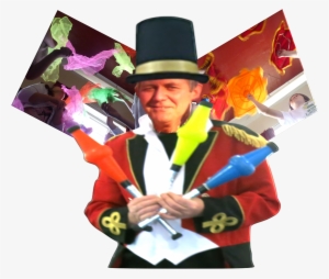 Music Plays As Marvin Welcomes The Guests With A Display - Costume Hat