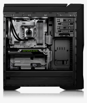 100% Visibility Side Window Perfectly Reveals System - Deepcool Dukase V2 Atx Mid Tower Case