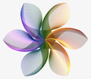 This Free Icons Png Design Of Prismatic Hexagonal Flower