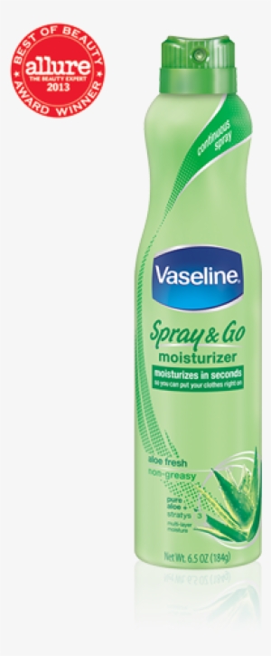Vaseline Spray & Go Aloe Fresh - Vaseline Spray And Go Moisturizer In Aloe Fresh 6.5