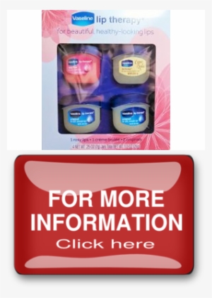 Systems Vaseline Lip Therapy Jelly Pots, Pack Of 4, - Costume