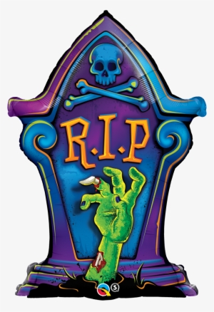Qualatex Halloween 36 Inch Supershape Balloon - Rip