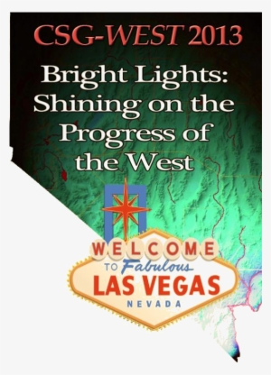 Shining On The Progress Of The West - Welcome To Las Vegas Sign