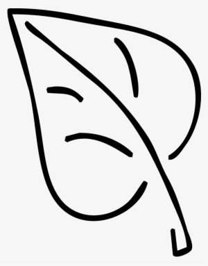 Leaf - Line Art