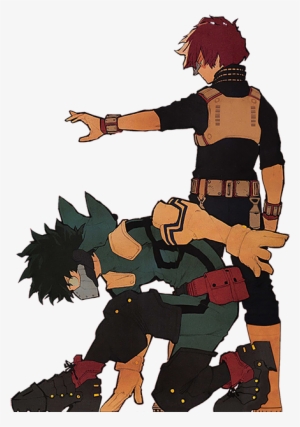 Deku Todoroki - Deku Y Todoroki Png