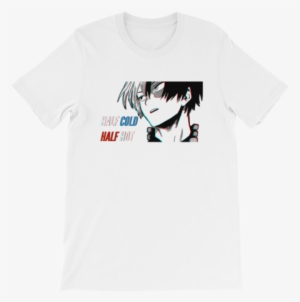 Half Cold Half Hot Todoroki Short Sleeve Unisex T Shirt - T-shirt