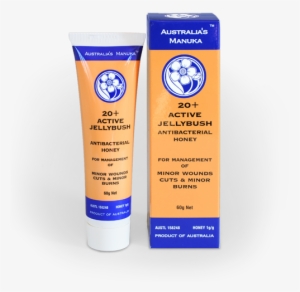 Active Jellybush Honey 20 Plus 60g Tube - Australia's Manuka Wound Care Active Jellybush Ulf