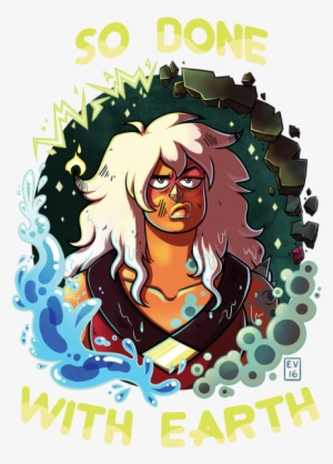 Steven Universe Jasper Big Buff Cheeto Puff Homeworld - Poster