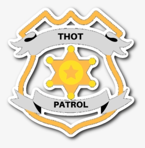 Thot Patrol Badge Png
