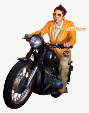 Misha Motorcycle Cheese - Misha Collins Gishwhes 2017