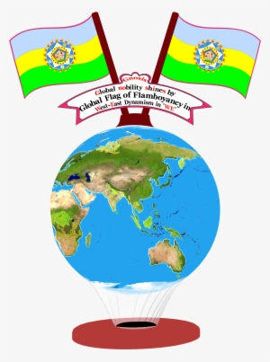 Animation Of The Flag - Earth