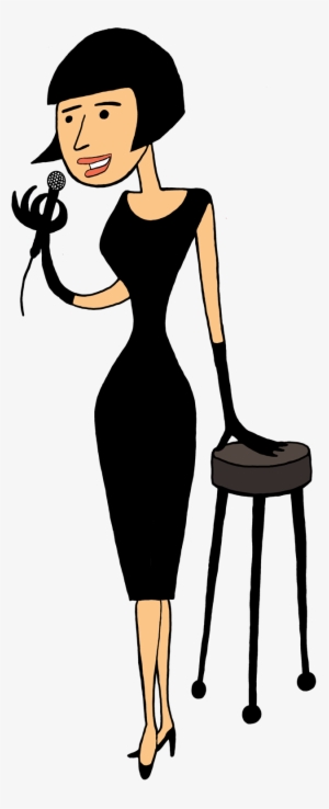 Singer Clipart Phillip Martin - Female Singer Clip Art