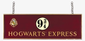Train - - Platform 9 3 4 Sign