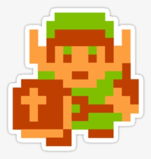Zelda Clipart 8 Bit - Legend Of Zelda 1986 Link