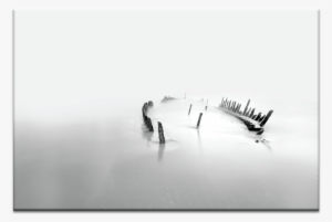 Into The Mist - Framed Canvas Art - Into The Mist By Mel Brackstone