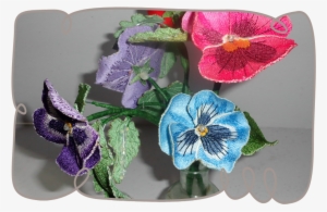 3d Blue Pansy - Pansy