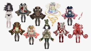 Alice Madness Returns Dress Doll Cut Out Hurumotozilyunn - Alice Madness Returns Doll