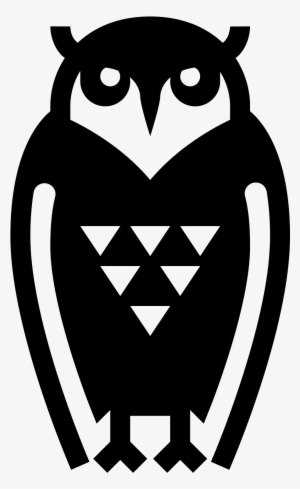 Owl Filled Icon - Owl Png Icon