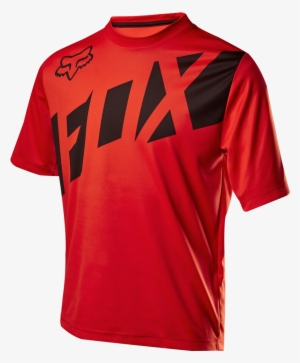 Fox Youth Ranger Jersey Ss Red/black - Fox Ranger Ss Youth Jersey Red/black L