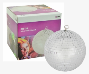 Stock Photo - Qtx Mirror Balls - Mirrorball, Plain Glass, 20cmø -