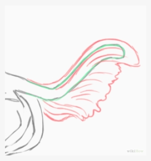 Image Titled Draw Running Wolf Tail Step 2 - Yellow Eyes