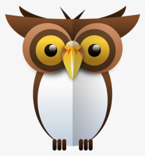 Black And White Owl Download Tag Drawing - Owl Png