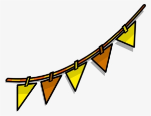 Orange Triangle Pennants Sprite 002 - Pink Triangle