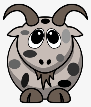 How To Set Use Mottled Goat Clipart - Cartoon Farm Animal Clipart Free