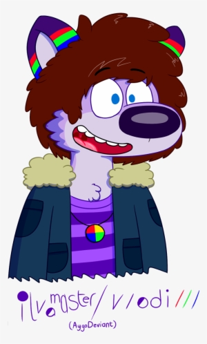 Lavender-rgb Wolf On Twitter - Cartoon