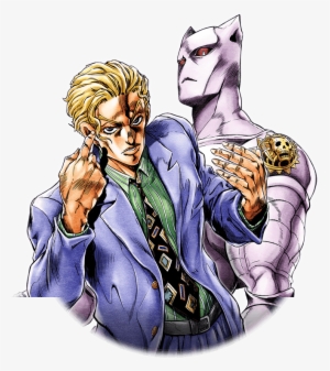 Unit Yoshikage Kira - Jolyne Kujo And Stone Free