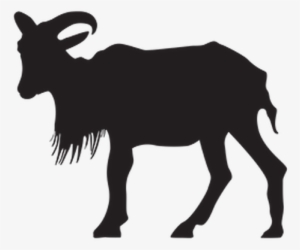 Goat Silhouette Png - Silhouette
